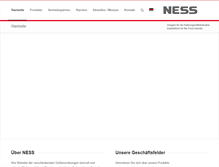 Tablet Screenshot of ness-smoke.de